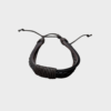 40 Pulsera Cuero Café Urbana con Cordón Grueso - Bisutería Masculina Moderna Ajustable