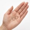 Arracadas de Oro 14K Bicolor | Diseño Moderno y Elegante para Mujer