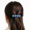 Broche para Cabello Azul Cristalino para Mujer Pasador Elegante con Diseño Geométrico (3) Broche para Cabello Azul Cristalino para Mujer | Pasador Elegante con Diseño Geométrico
