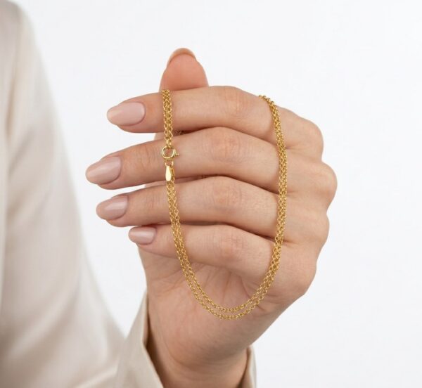 Cadena de Oro 14K Minimalista Joyería Atemporal para Mujer