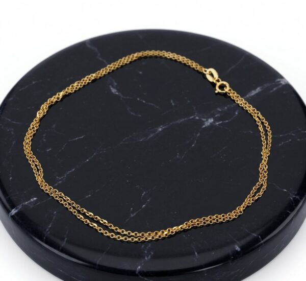 Cadena de Oro 14K Minimalista Joyería Atemporal para Mujer