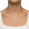 Collar Dorado para Mujer con Dije de Mariposa Elegante