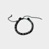 Pulsera Estampado de Serpiente Negro y Gris - Pulsera Ajustable Unisex Estilo Animal Print (2) Pulsera Estampado de Serpiente Negro y Gris - Pulsera Ajustable Unisex Estilo Animal Print