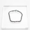 Pulsera Plateada Trenzada para Mujer Elegante y Delicada Pulsera Plateada Trenzada para Mujer Elegante y Delicada