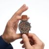 Reloj Clásico para Hombre Geneva con Correa Café y Números Romanos (2) Reloj Clásico para Hombre Geneva con Correa Café y Números Romanos